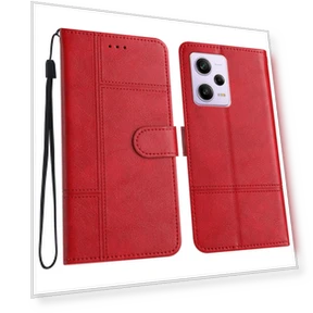 Leather Wallet Case with Stand — Phone Accessories, Smartwatch 2025