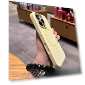 Liquid Silicone Thin Round Magnetic Case — Phone Accessories, BC Electrical Appliances