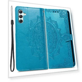 Magnetic Embossed Mandala Floral Shell Case — Phone Accessories, Smartwatch 2025
