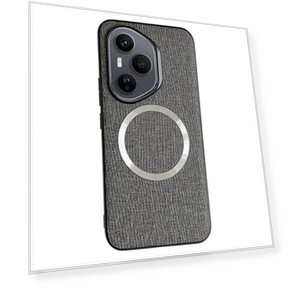 MagSafe Compatible Shockproof Case with Fabric Back Cover — Cases, Smartwatch 2025