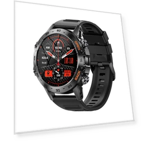 Outdoor Smart Watch with Bluetooth Calling, Heart Rate and Blood Oxygen Monitoring, Ultra-Long Standby — Smartwatches, TopSky