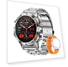 Outdoor Smart Watch with Bluetooth Calling, Heart Rate and Blood Oxygen Monitoring — Smartwatches, CACGO