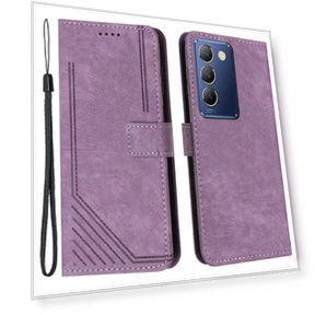 Phone Case PU Leather Wallet Stand Cover — Phone Accessories, Smartwatch 2025