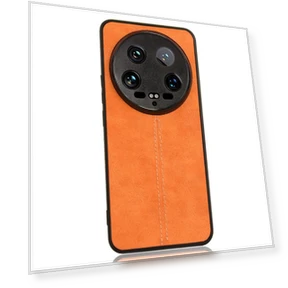 Phone Cover Cowhide Texture Stitching Line Shockproof Back Case — Bumpers, Smartwatch 2025