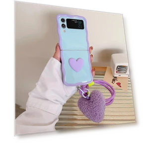 Phone Cover with Heart Pendant Strap — Bumpers, Smartwatch 2025