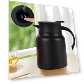 Portable Thermos Kettle with Digital Display — Beverage Warmers, Darling Home