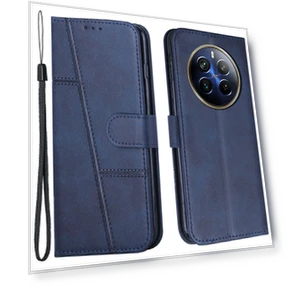 PU Leather Calf Texture Phone Cover with Stand — Protective Covers, Smartwatch 2025