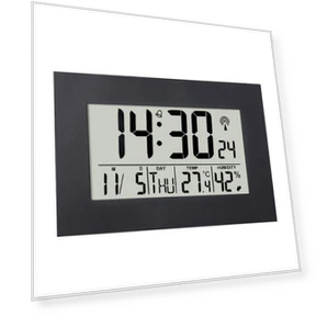 Radio-Controlled Wall Clock — Alarms & Clocks, Fashionable bags