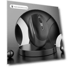 Silent Dual-Mode Wireless Bluetooth Mouse — Mouse Pads, StrideBox