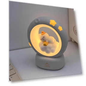 Sleeping Kitten Night Light — Night Lights, Houspace