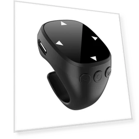 Smart Fingertip Ring Remote Control — Wearable Accessories, 1234vdsv