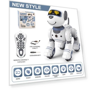 Smart Robot Dog with Remote Control — Interactive Animal Companions, wevi