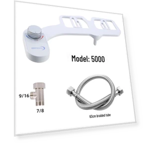 Smart Toilet Seat with Built-in Bidet — Bathroom Essentials, WoW Home