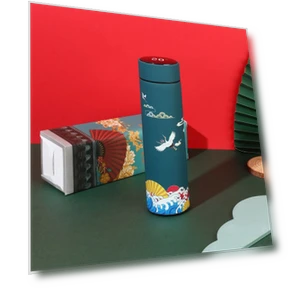 Smart Vacuum Insulated Mug with Temperature Display — Travel Drinkware, SHzhenfang