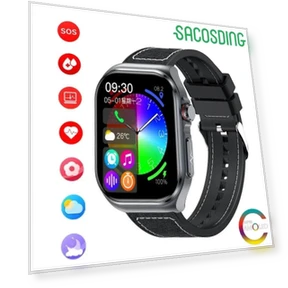 Smart Watch with ECG, Blood Pressure, and Blood Oxygen Monitoring — Smartwatches, AVE