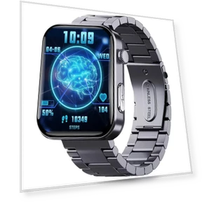 Smart Watch with ECG, PPG, and AI Health Diagnostics — Smartwatches, GUHUAVMI