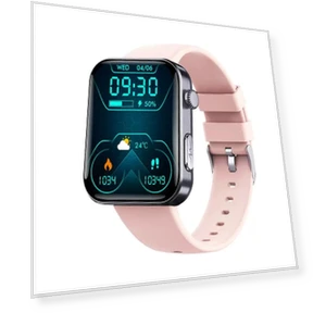 Smart Watch with ECG, PPG, and AI Health Diagnostics — Smartwatches, GUHUAVMI