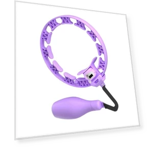 Smart Weighted Fitness Hoop with Counter — Hoops, Hello Garden