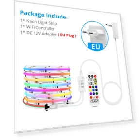 Smart WiFi RGBIC COB Neon LED Strip — LED Strips, HOME-Auto-001
