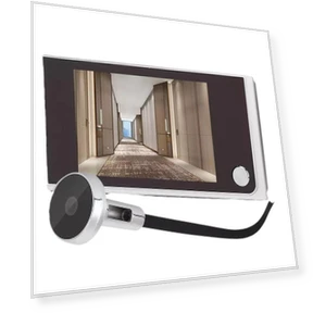 Smart Wireless Doorbell with Wide-Angle Camera and Screen — Smart Home Security, TrendVibeCN