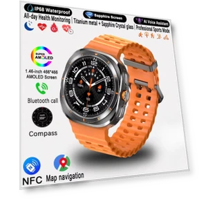 Smartwatch with GPS Tracking and AMOLED Display — Smartwatches, QLY Online