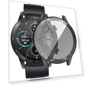 Soft 360 Full Cover Plating TPU Watch Case Screen Protector — Smartwatch Protectors, PortVigor