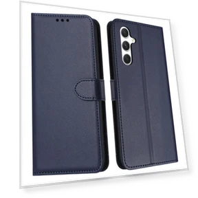 Stand Wallet Leather Phone Cover with Strap — Phone Accessories, Smartwatch 2025