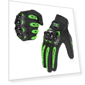 Summer Motorcycle Gloves with Touchscreen, Hard Shell Protection, and Fall Protection — Gloves, the BAY