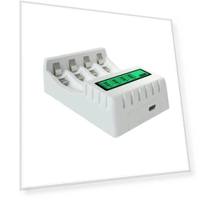 Ultra-Fast Smart Battery Charger with 4 Slots — Chargers, ExellBattery