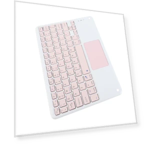 Ultra-Thin Silent Portable Wireless Keyboard with Touchpad — Keyboards, Igeteck