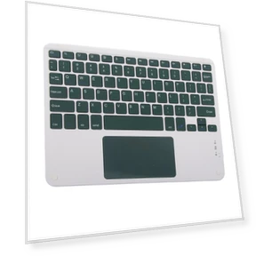 Ultra-Thin Silent Portable Wireless Keyboard with Touchpad — Keyboards, Igeteck