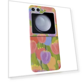 Water Transfer Printing Tulip Pattern PC Phone Cover — Bumpers, Smartwatch 2025