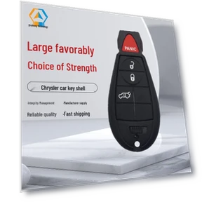 3+1 Button Smart Car Key Shell Interior — Bases, Chrysler