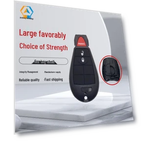 3-Button Smart Key Shell — Finishing Compounds, GearUp AutoMoto