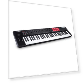 61-Key USB MIDI Keyboard with Software Package — MIDI Control Devices, M-Audio
