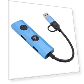 AI Laptop Dock with Voice Transcription, Translation, and File Conversion Tool — Fittings, KONNWEI