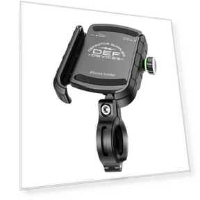 Aluminum Compact Smartphone Holder — Dashboard Installation Kits, SAMURAI STYLE