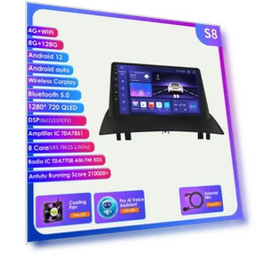 Android Car Radio System for Renault Megane 2 — In-Dash, Hizpo