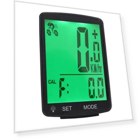 Bicycle Computer with Speed Cadence Sensor and LCD Display — Foam, Cmperipheral