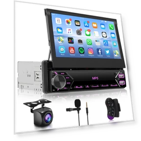 Car Stereo with Touchscreen IPS Display — In-Dash, Zen-Japan Electronics