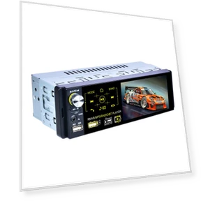 Car Stereo with Touchscreen — In-Dash, Automotive Assembly Components