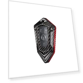 Carbon Fiber Key Shell — Keyless Entry, GearUp AutoMoto