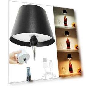 Desktop Lamp with Wireless Charging and Alarm Clock — Study & Desk Lighting, Sole Street