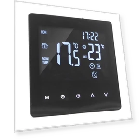Digital Thermostat LCD Display Programmable Smart Touch Screen Floor Water Heating Boiler Controller — Home Climate Control, Cmperipheral