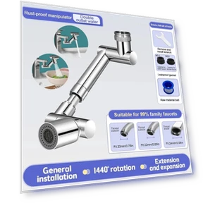 Extendable Universal Rotating Robotic Arm — Bases, COOKING-MALL
