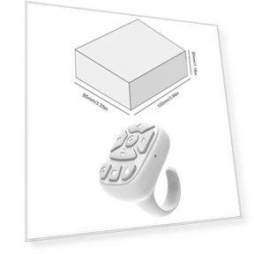 Finger Ring Remote Control — Smart Rings, ALLOYSEED