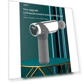 LCD Touch Panel Deep Massage Fascia Gun — Foam, Direct supply Europe