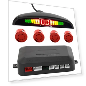 LED Display Car Parking Sensor Kit — Rearview Safety Systems, COOKING-MALL