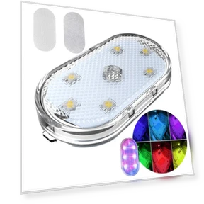 Magnetic Touch LED Car Light — Light Kit, Motorgo