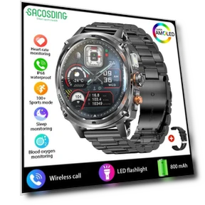 Men's Smartwatch — Smartwatches, SACOSDING